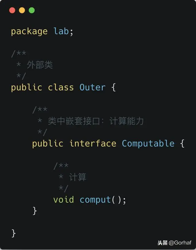 “全栈2019”Java第八十章：外部类是否能实现本类中的接口？