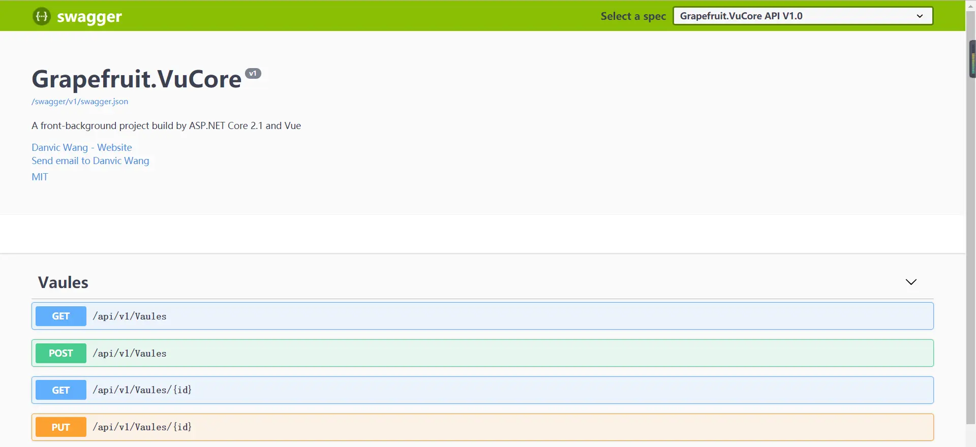 修改 API 文档显示的请求 Url