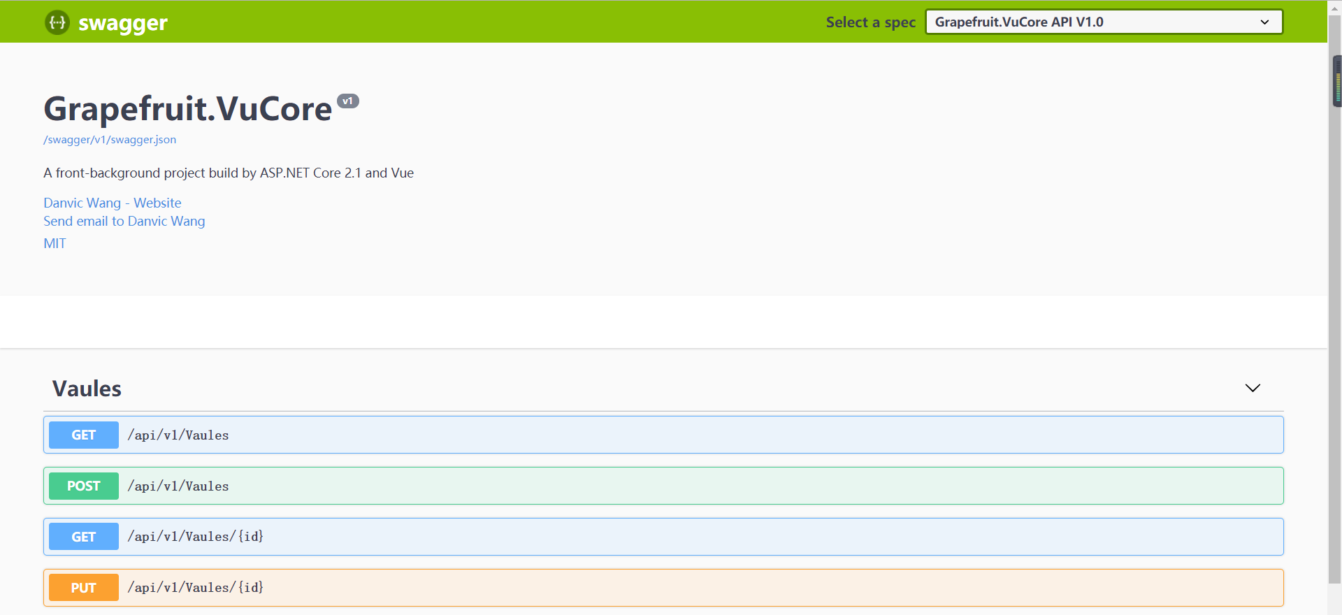修改 API 文档显示的请求 Url