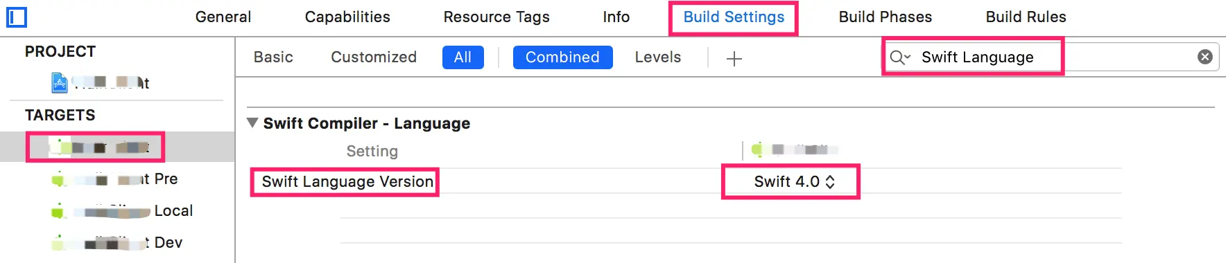 Project-Build-Settings-Swift-Language-Version
