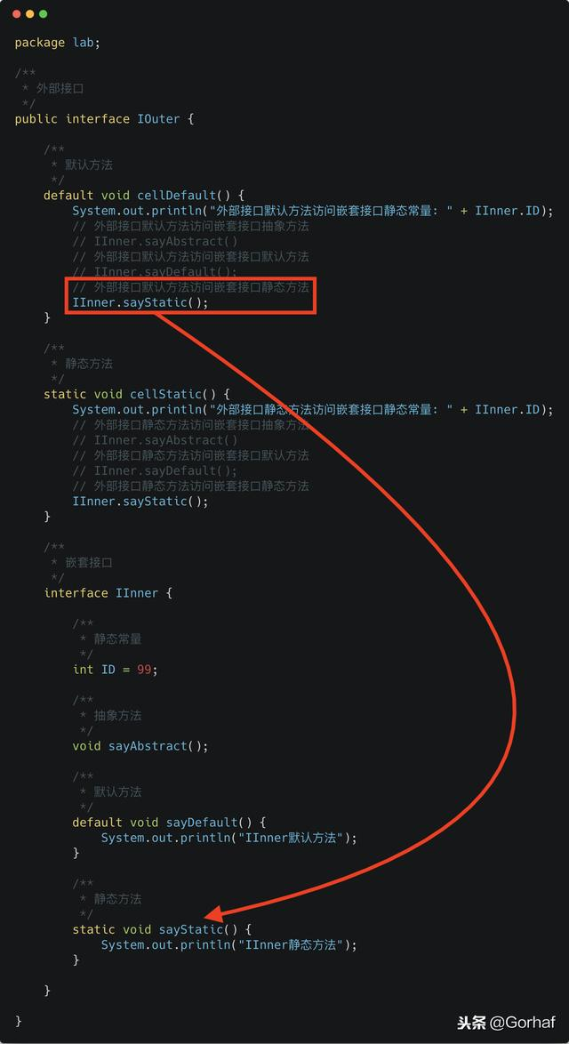 “全栈2019”Java第八十四章：接口中嵌套接口详解