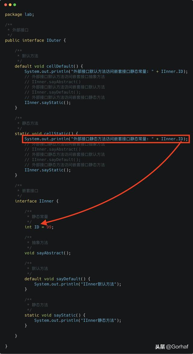 “全栈2019”Java第八十四章：接口中嵌套接口详解
