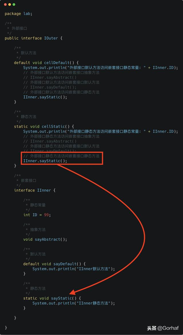 “全栈2019”Java第八十四章：接口中嵌套接口详解