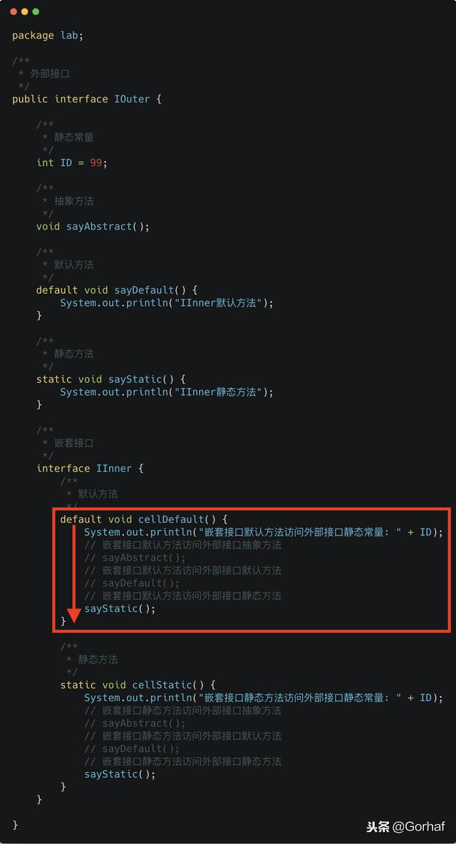 “全栈2019”Java第八十四章：接口中嵌套接口详解