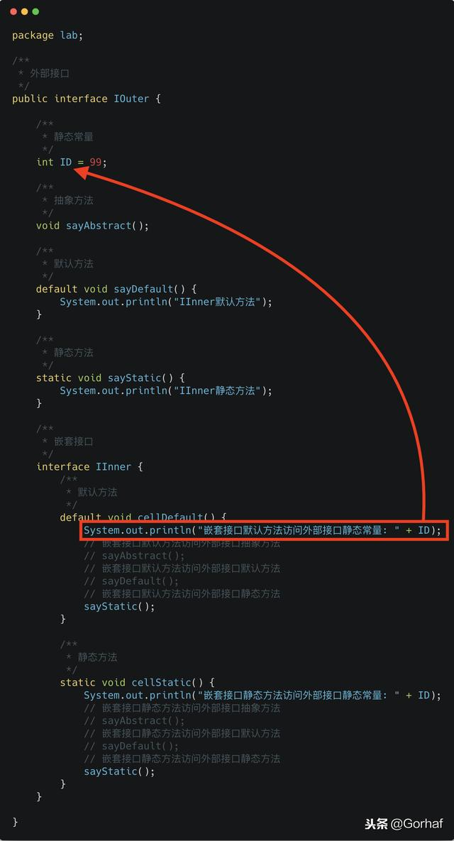 “全栈2019”Java第八十四章：接口中嵌套接口详解