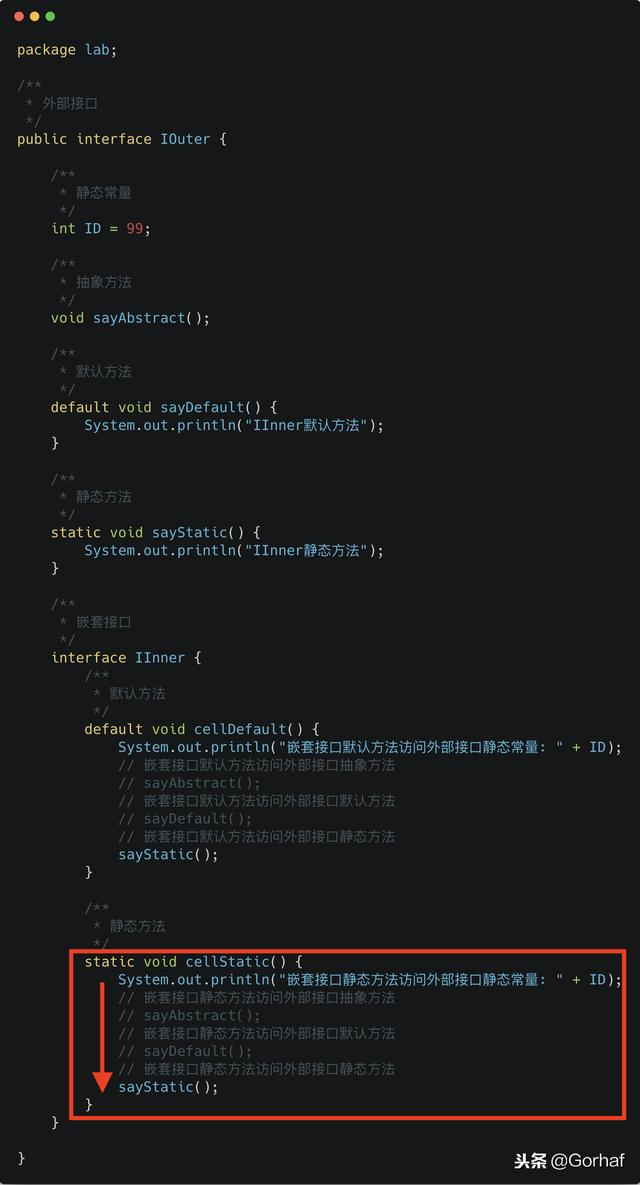 “全栈2019”Java第八十四章：接口中嵌套接口详解