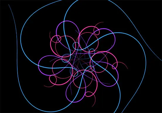 Simplex-Flower-Generator