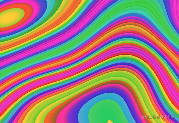 Psychedelic-waves