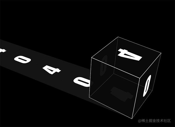 Only-CSS-404-Rolling-Box