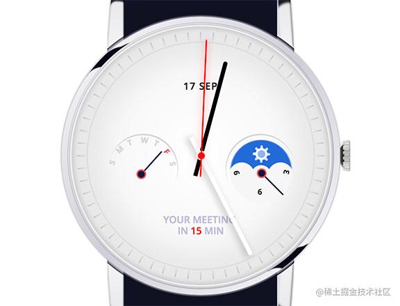 Pure-CSS-watch-animation