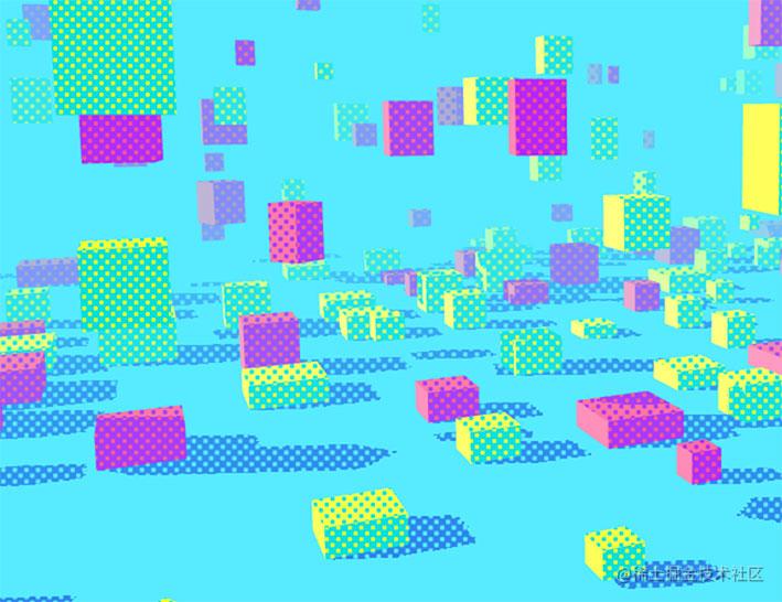 Halftone-Effect