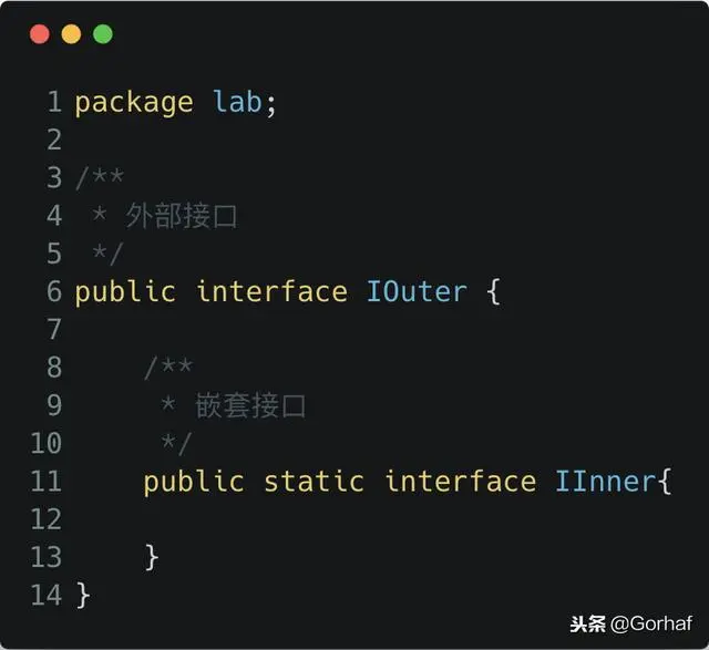 “全栈2019”Java第八十八章：接口中嵌套接口的应用场景