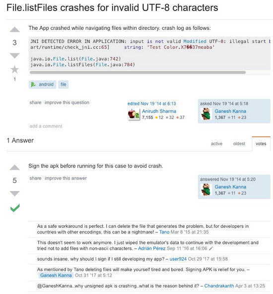 【小坑速记】Android listFiles() Crash
