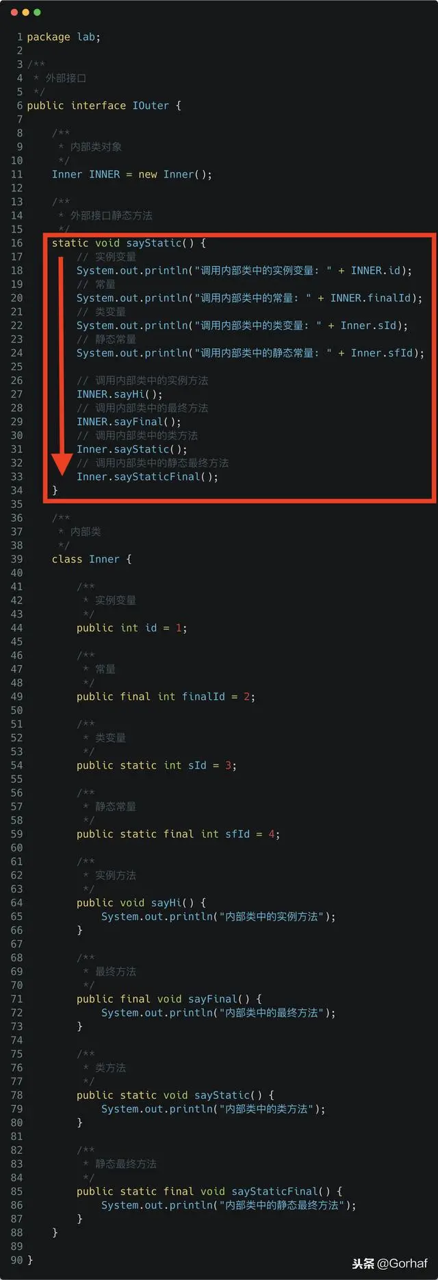 “全栈2019”Java第八十九章：接口中能定义内部类吗？