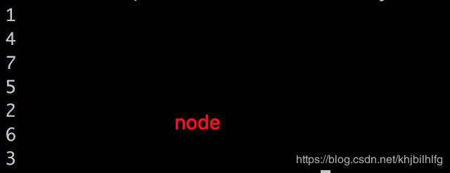 node.js运行结果