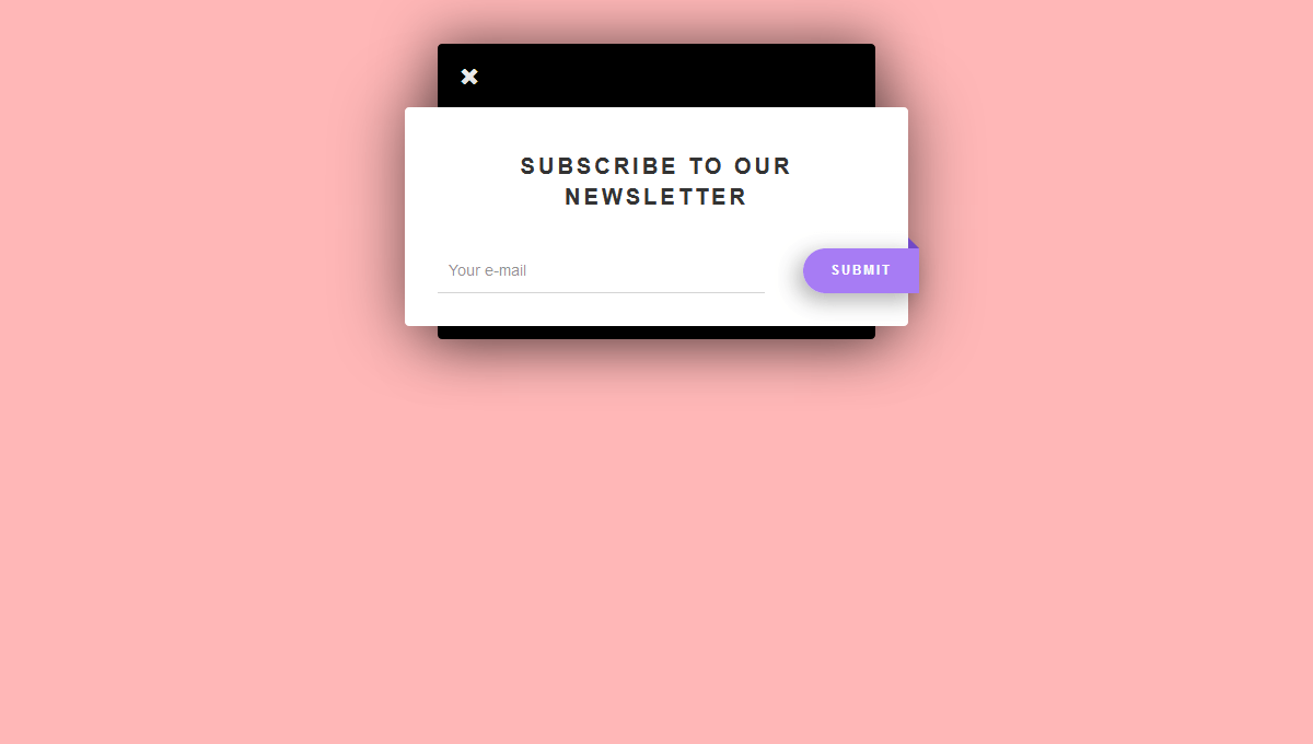 Demo image: Subscribe Box