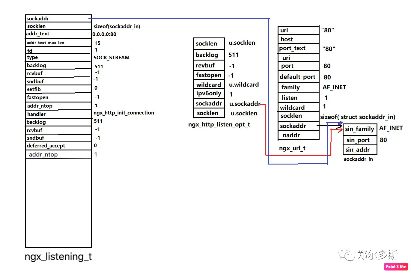 ngx_listening_t结构体