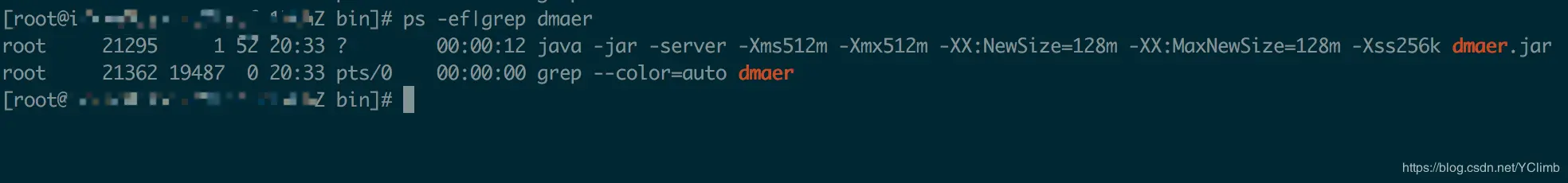 服务器显示结果
