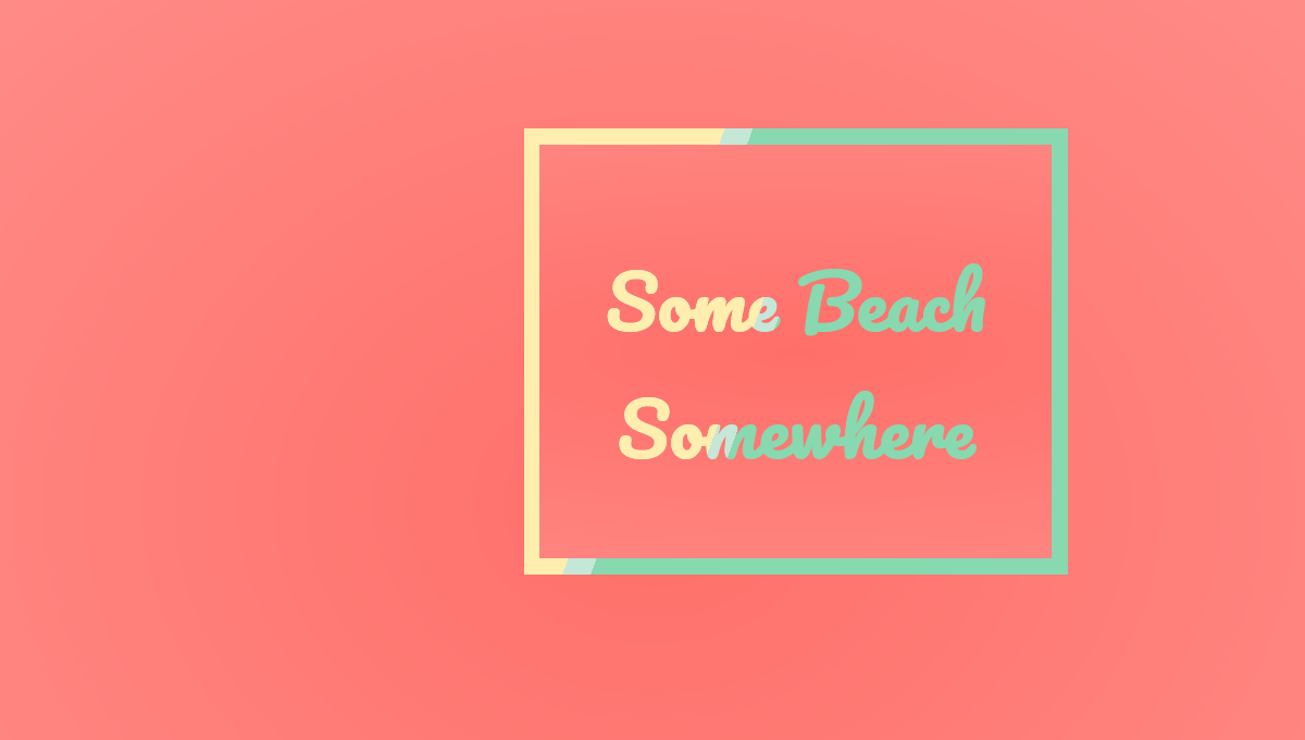 Demo image: Animated Text Gradient