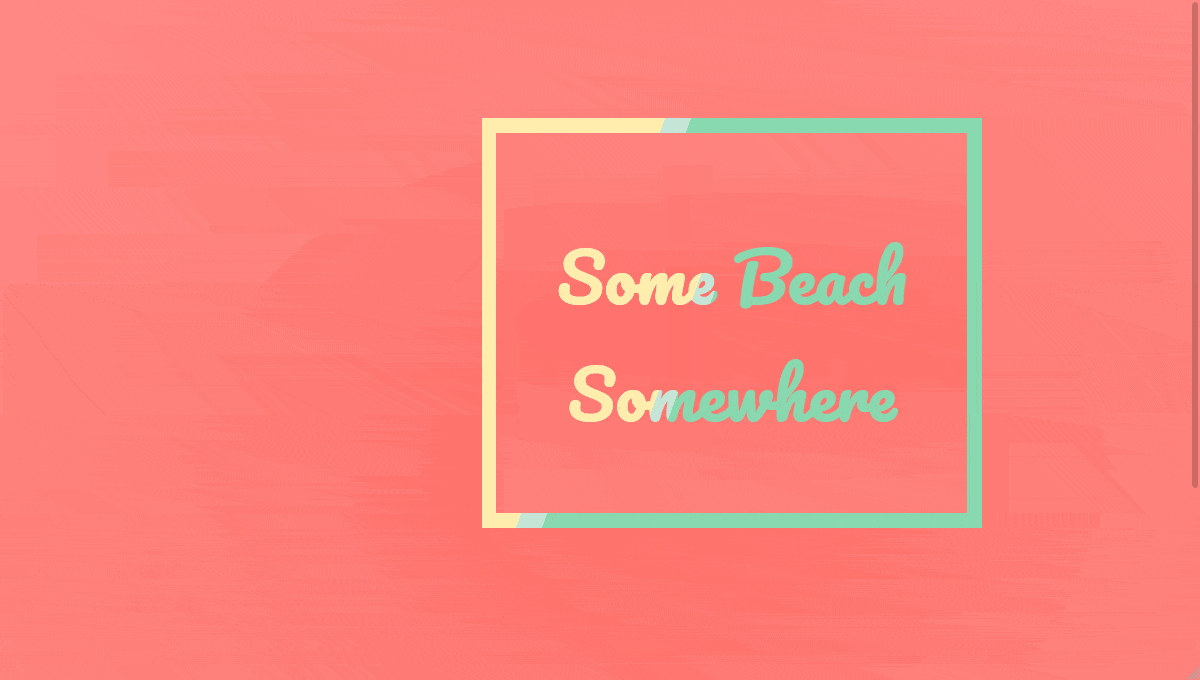 Animated Text Gradient - GIF Demo