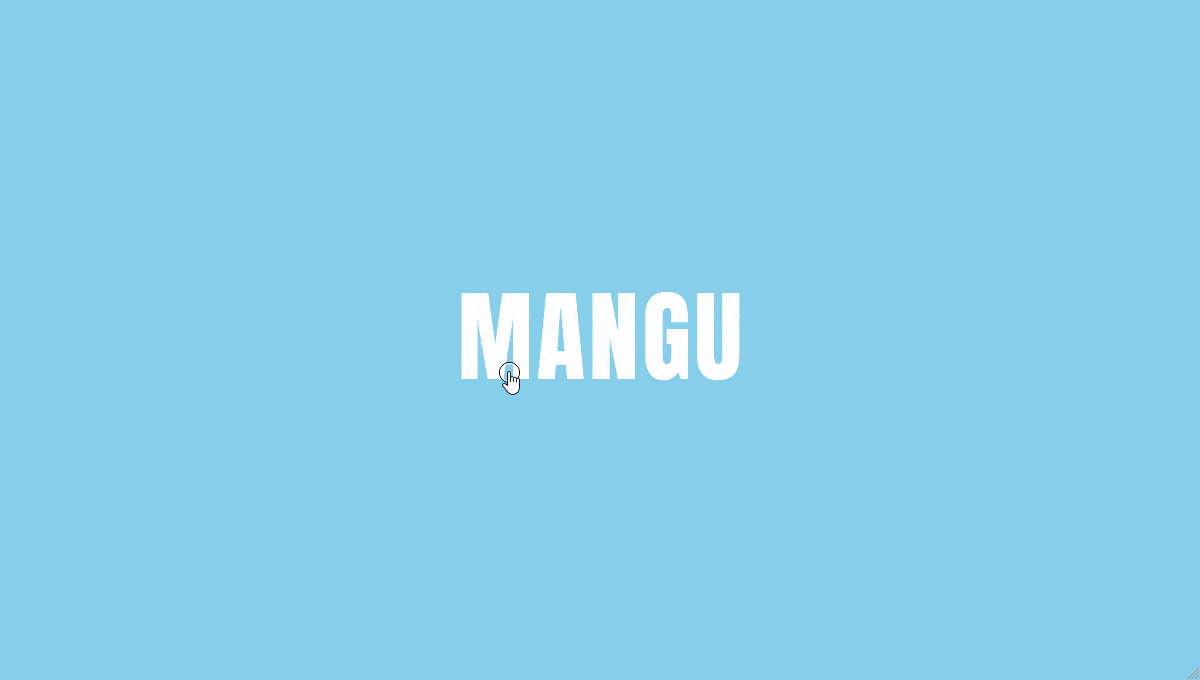 HTML, CSS, and JS Letter Animation - GIF Demo