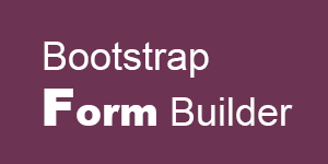 Bootstrap 在线表单构造器