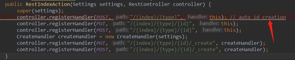 不同的索引请求