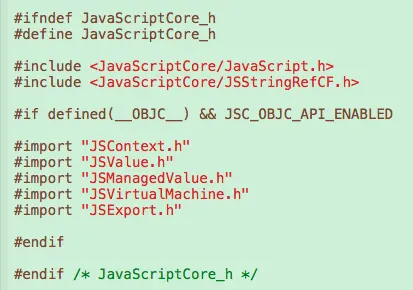 JavaScriptCore.h