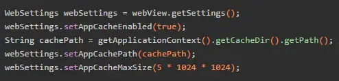 Application Cache