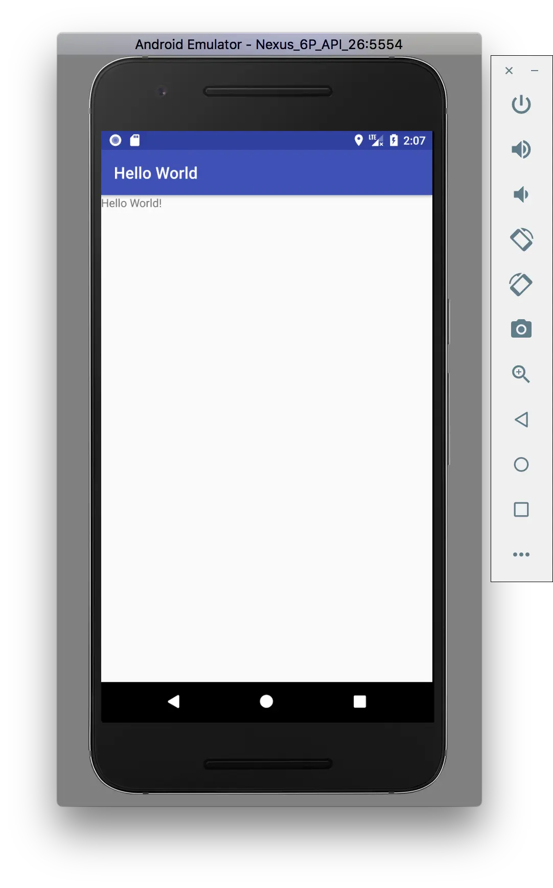 App 在虚拟设备上的效果