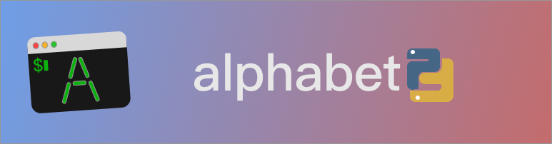 AlphabetPy Banner