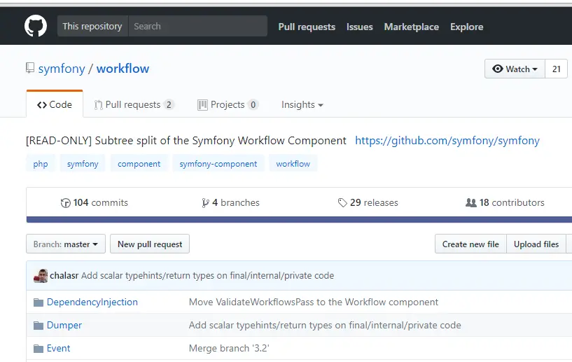 基于 symfony/workflow 的工作流