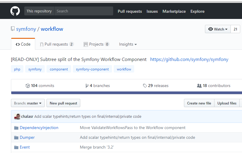 基于 symfony/workflow 的工作流