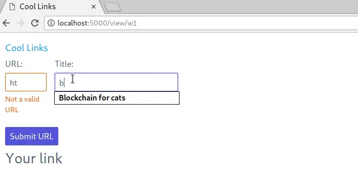 video of cool-links use