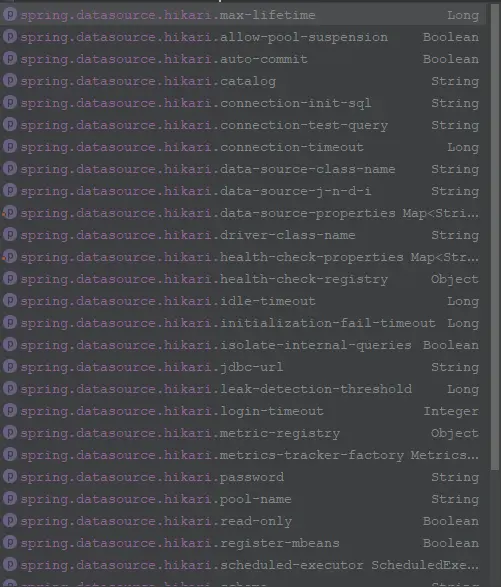 Hikari 数据源配置