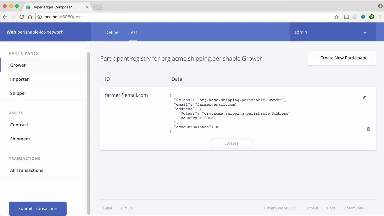 一个 Grower 资产实例