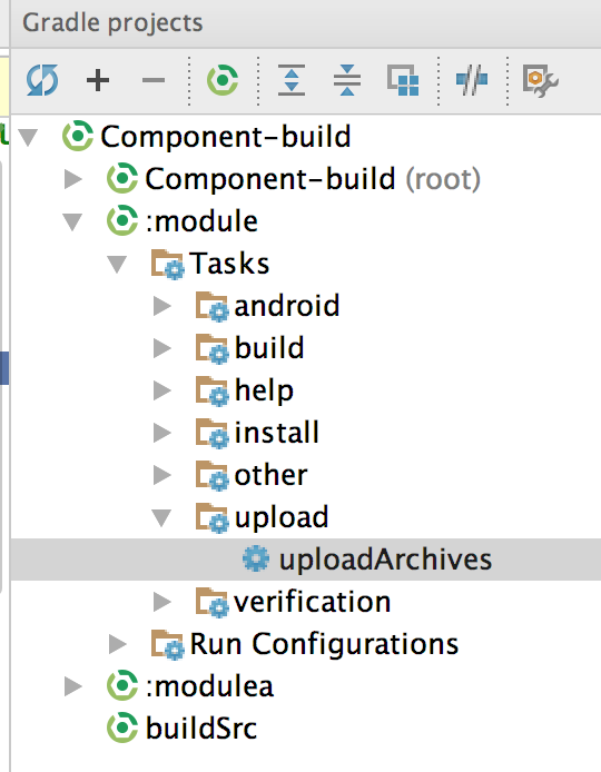 添加maven发布功能后的task list