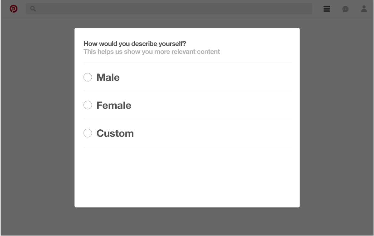 新用户首次引导步骤,用户在完成注册后看到