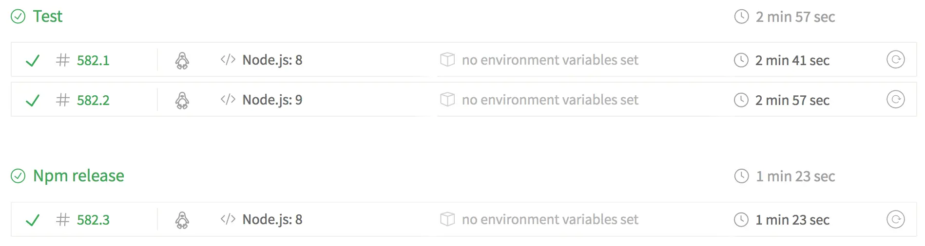 带有 JavaScript 的 Travis CI