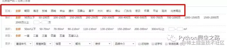 Scrapy爬取二手房信息+可视化数据分析