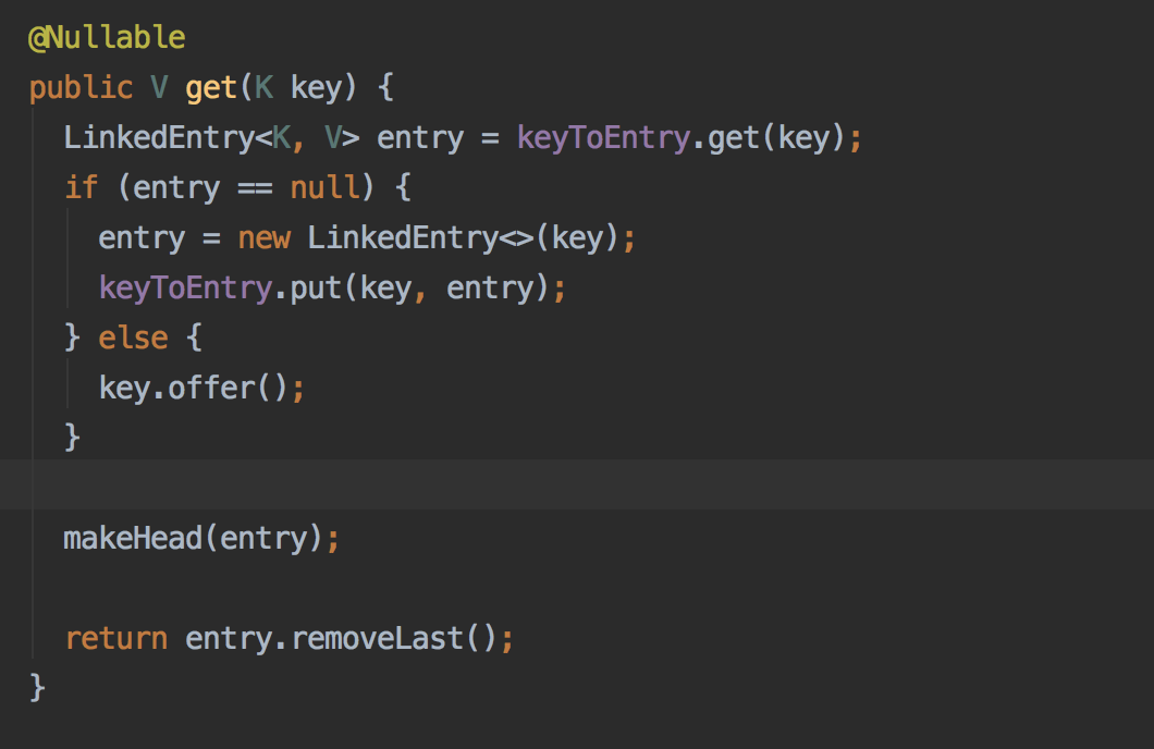 GroupedLinkedMap.get