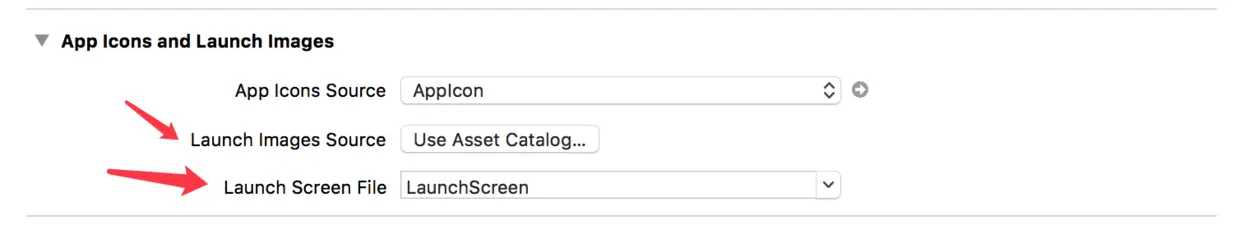 启动页设置选项