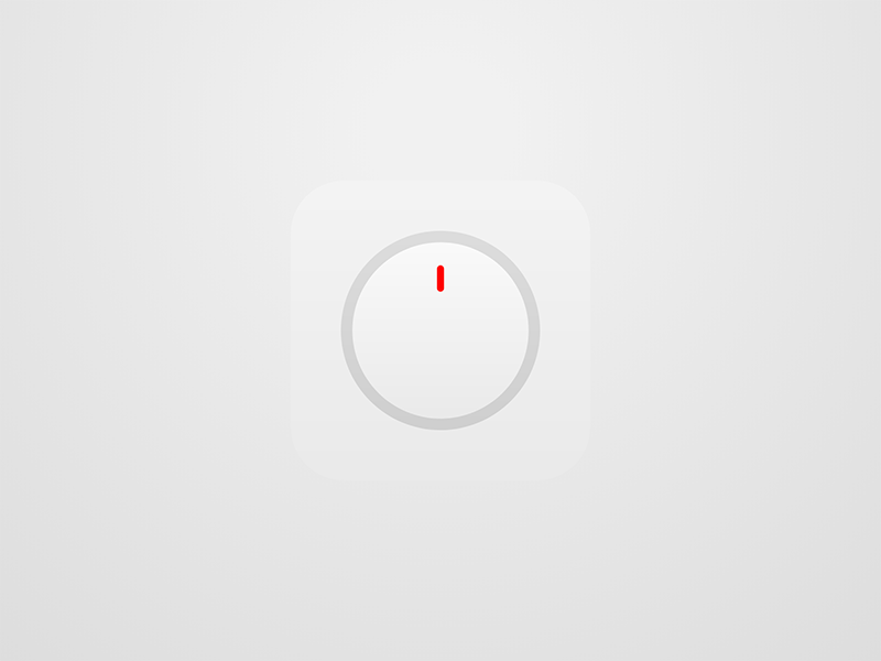 凹槽和旋钮颜色