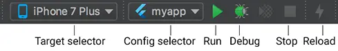 Android Studio工具栏