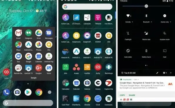 安卓9.0被曝新增支持全局黑夜模式