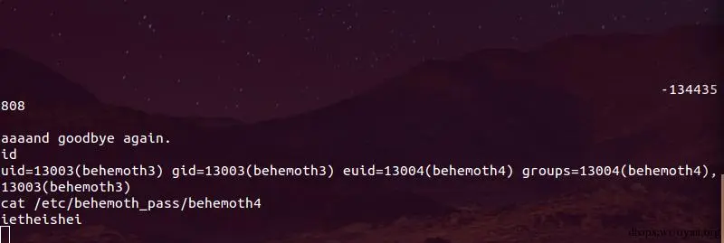 behemoth_level3_crack_ret