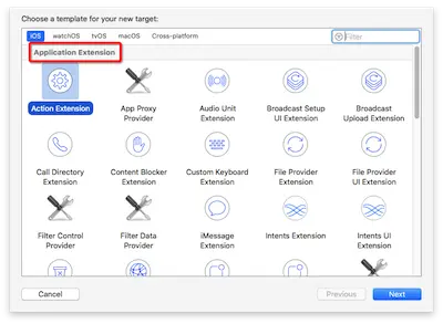 Create extension