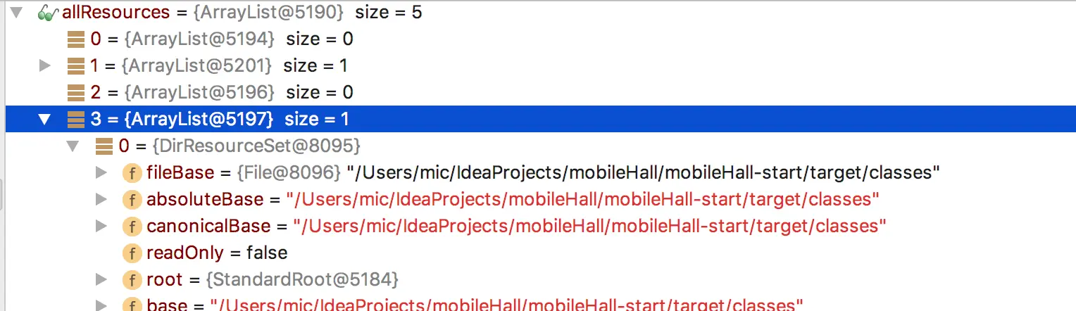 手动添加ResourceSet