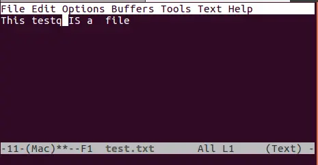在 emacs 中打开文件