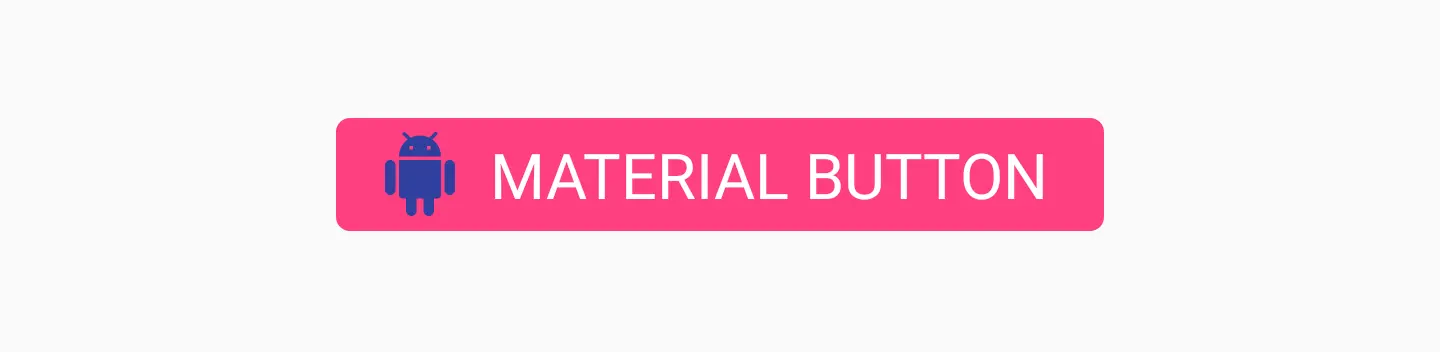 Material Button with app:iconTintMode attribute